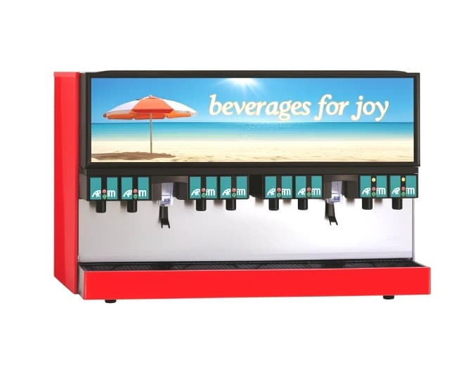 RBD-250-8T Ice & Soda Beverage Dispenser